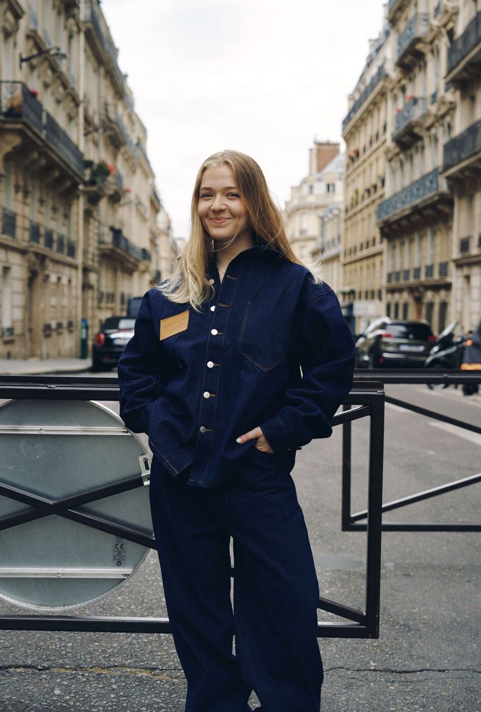 CHEMISE EN JEAN BLEU