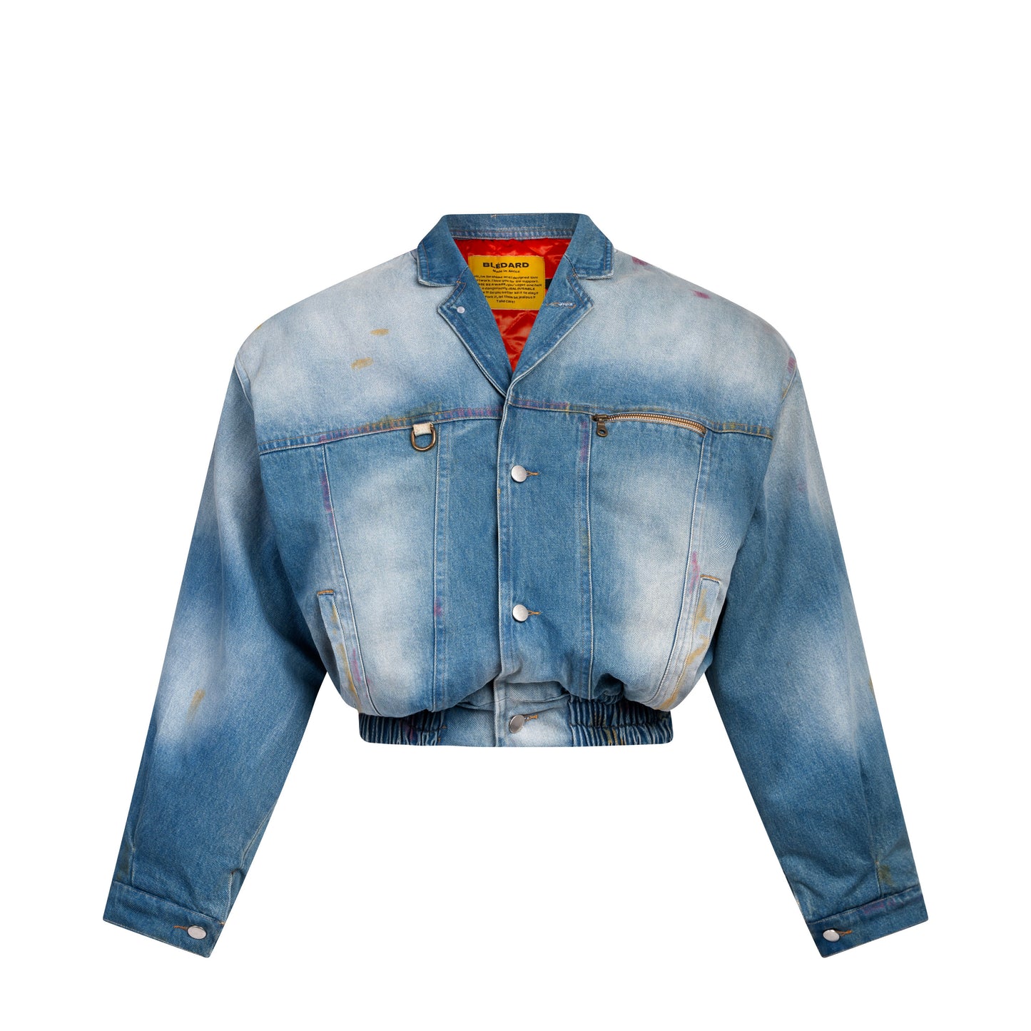 IFRANE DENIM BOMBER JACKET