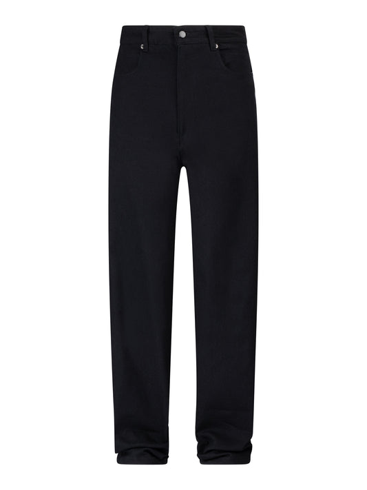 PANTALON EN JEAN DROIT NOIR