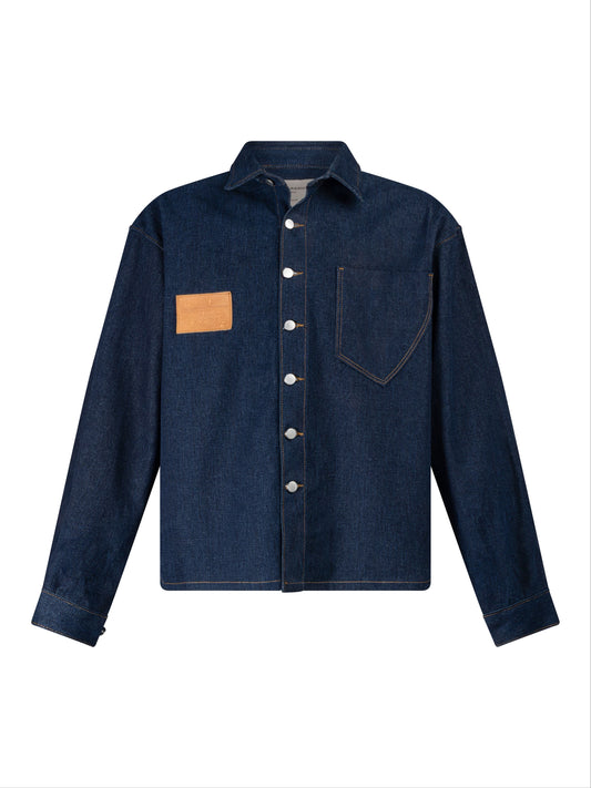 CHEMISE EN JEAN BLEU