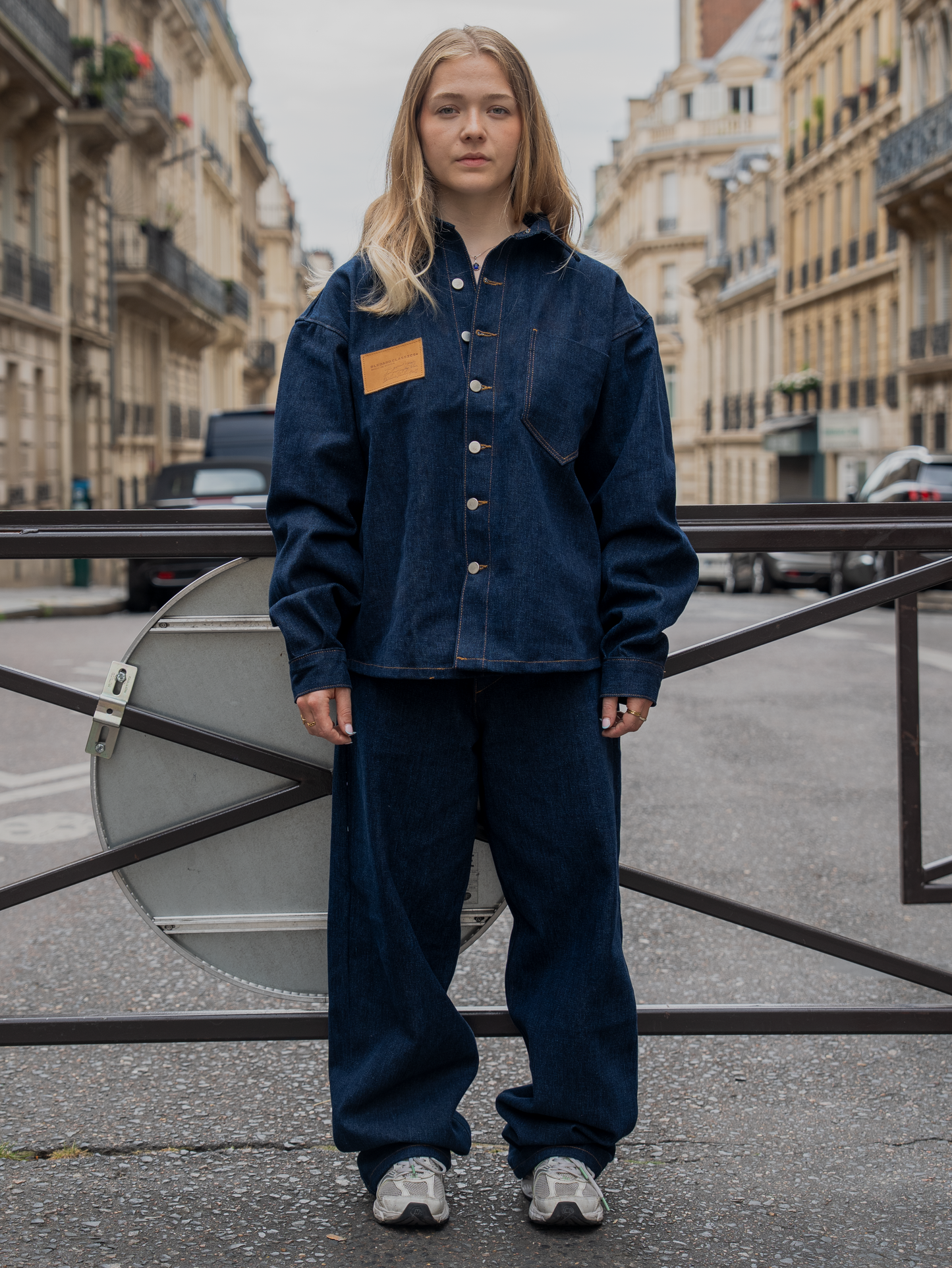 CHEMISE EN JEAN BLEU UNISEX