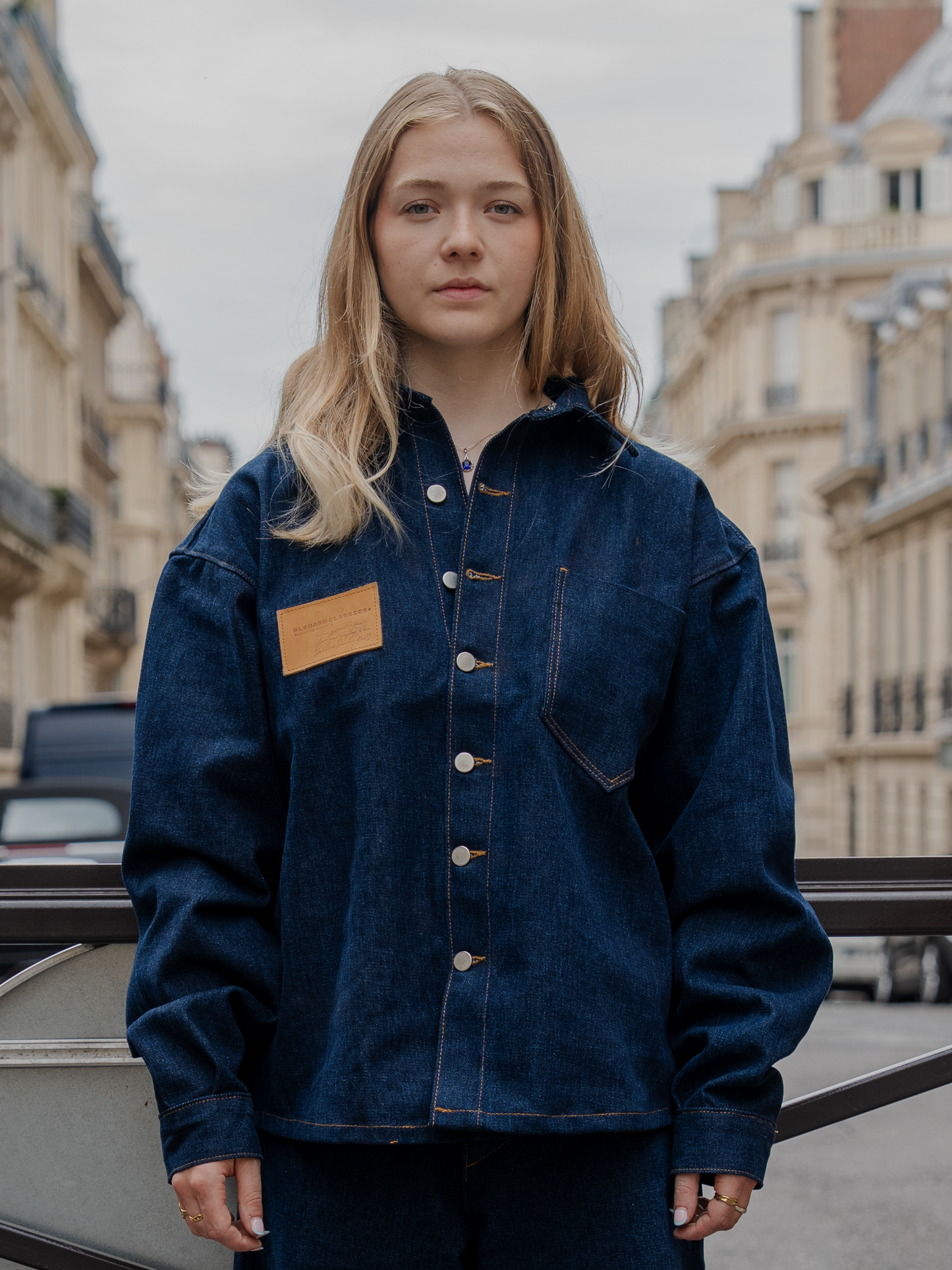 CHEMISE EN JEAN BLEU UNISEX