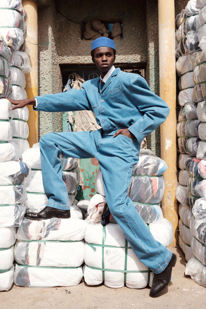 LAGOS TAILORED DENIM JACKET