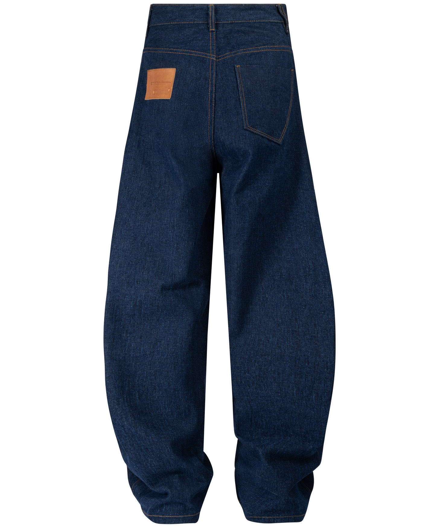 PANTALON EN JEAN BALLON BLEU