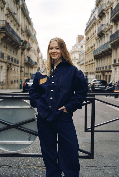 CHEMISE EN JEAN BLEU